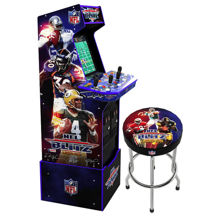 Arcade1UP NFL Blitz Legends Arcade Game w/ Stool for $300 for members