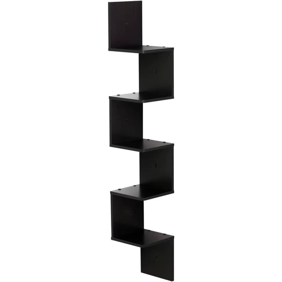 Furinno Rossi Wall Mount Floating Corner Shelf for $21