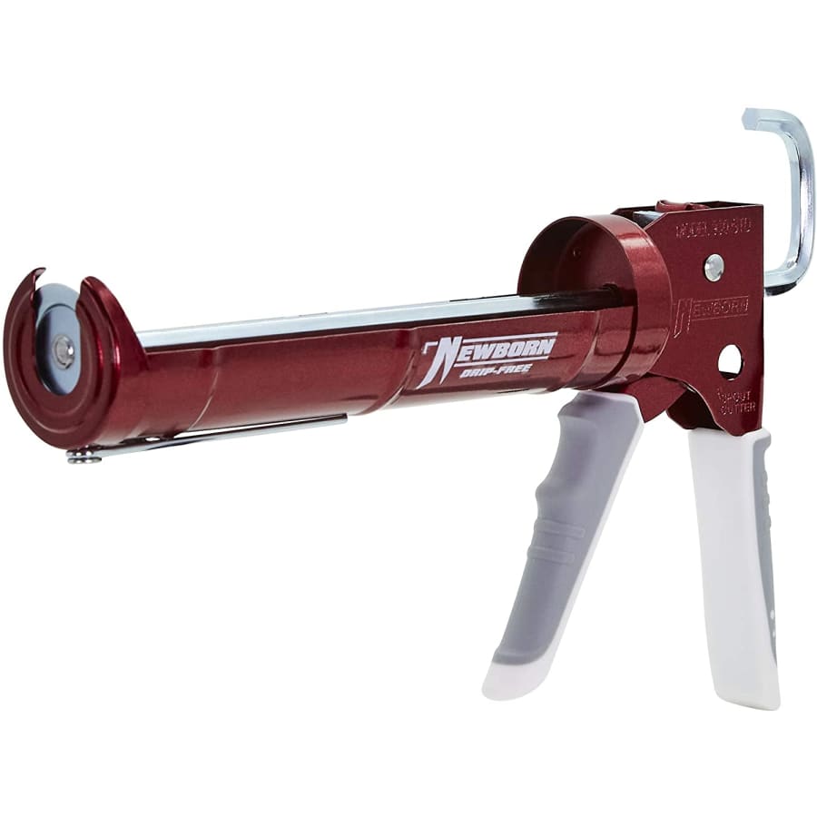 Newborn Drip-Free Smooth Hex Rod Cradle Caulking Gun w/ Gator Trigger for $12