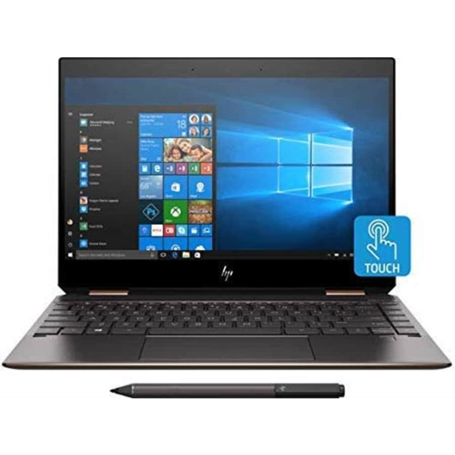 HP Spectre x360 2019 13T Gemcut Laptop i7-8565U 1.8GHz, 16GB RAM, 512GB SSD, Windows 10 Home, USB for $1,500