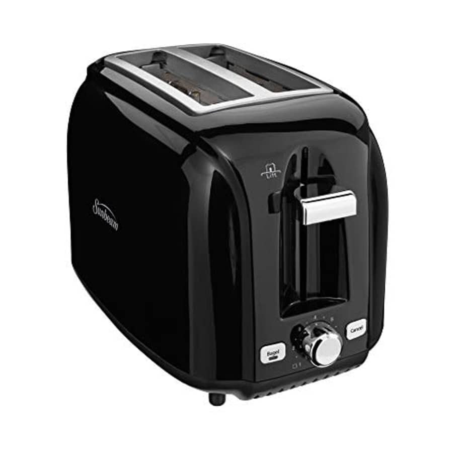 Sunbeam Black 2-Slice Toaster for $26