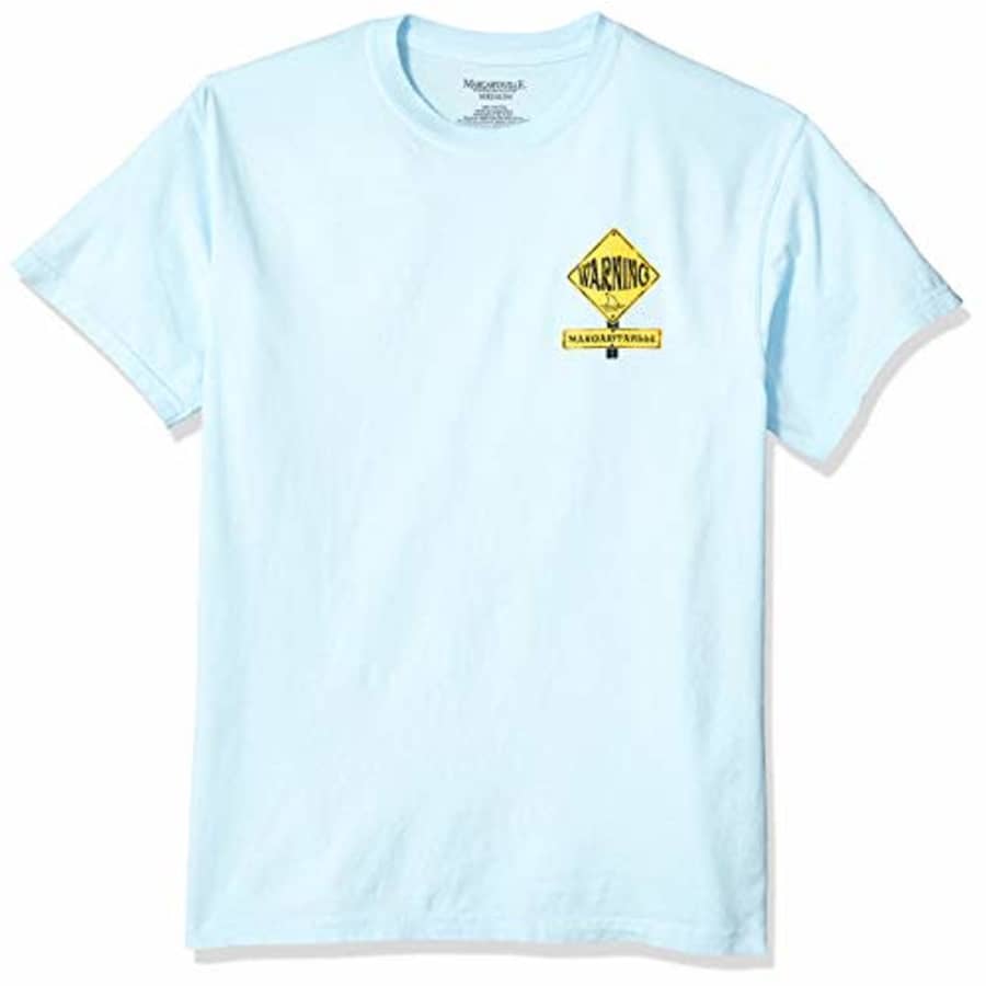 Margaritaville Cargo Margaritaville Men's We are The People Graphic Short Sleeve T-Shirt, Chambray, Small for $18
