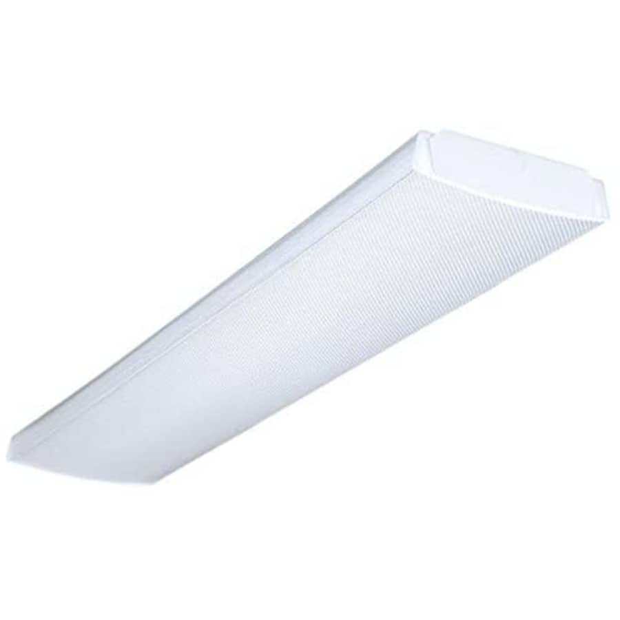 Lithonia Lighting 4-foot Fluorescent Wraparound Light for $25 Lithonia Lighting 4-foot Fluorescent Wraparound Light for $25