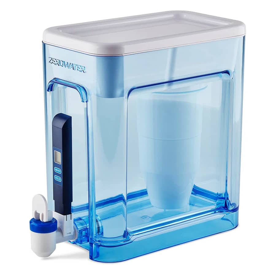 ZeroWater 22-Cup Ready-Read 5-Stage Water Filter Dispenser for $36 ZeroWater 22-Cup Ready-Read 5-Stage Water Filter Dispenser for $36