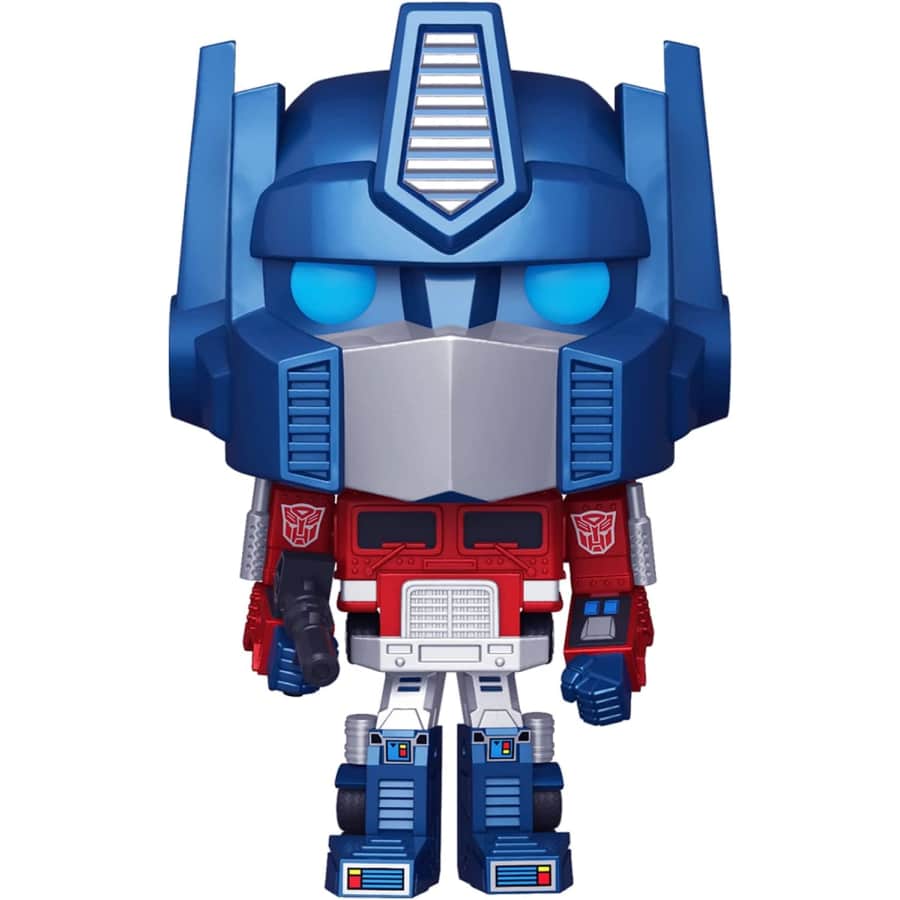 Funko Pop! Transformers Metallic Optimus Prime for $15