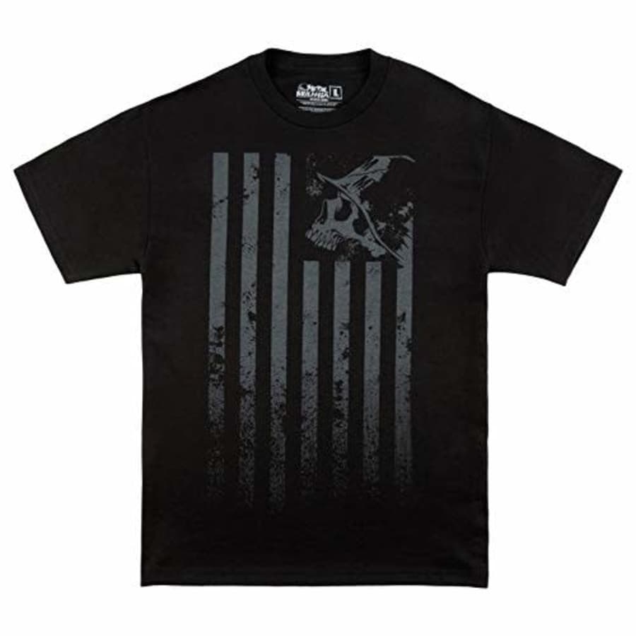 Metal Mulisha Men's Stripes Tee Shirt Black, Small for $17
