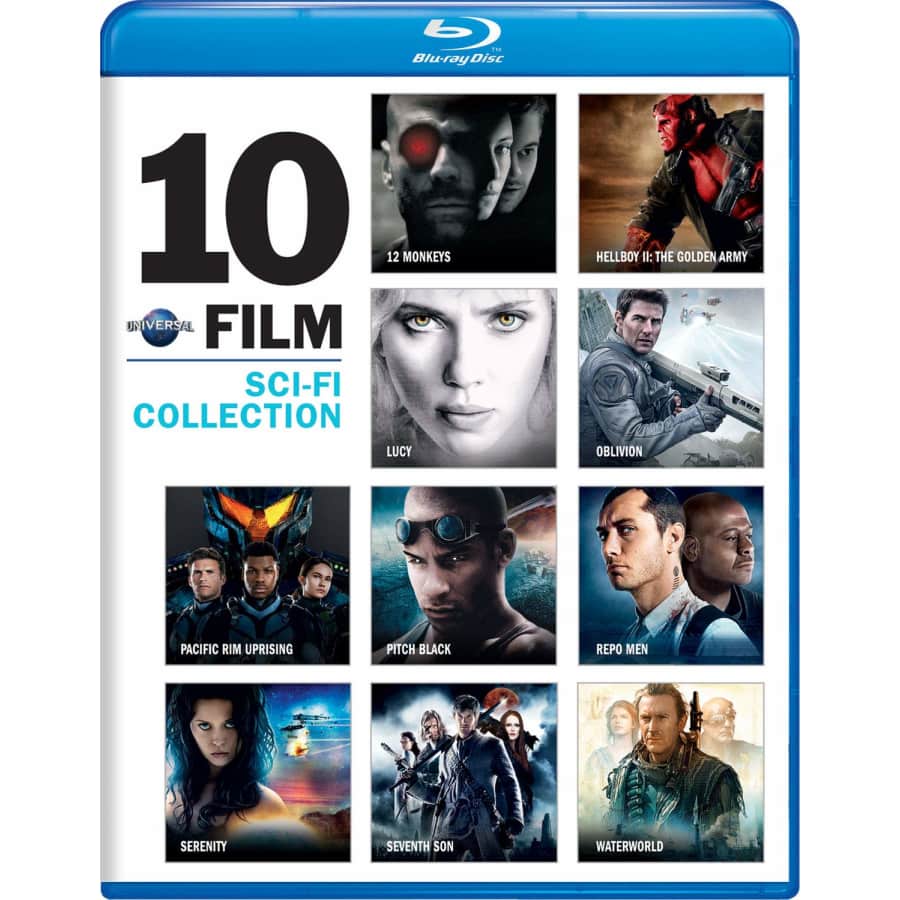 Universal 10-Film Sci-Fi Collection on Blu-ray for $31 Universal 10-Film Sci-Fi Collection on Blu-ray for $31