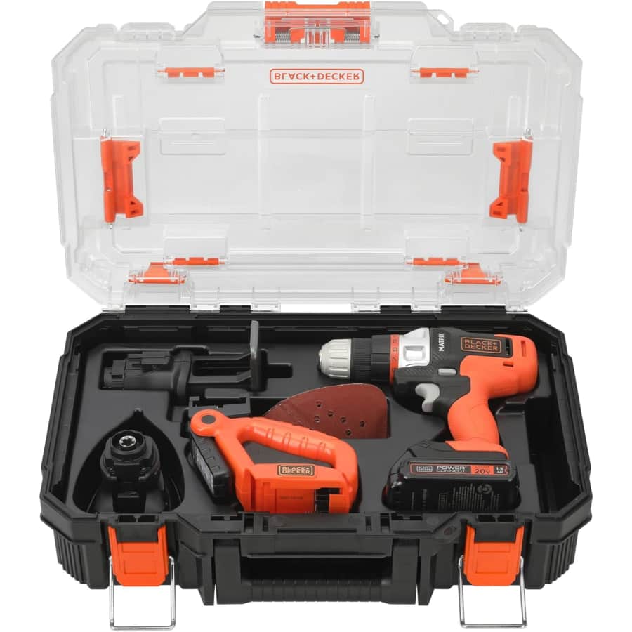Black+Decker Black + Decker 20V MAX Cordless 4-Tool Combo Kit for $76 Black+Decker Black + Decker 20V MAX Cordless 4-Tool Combo Kit for $76