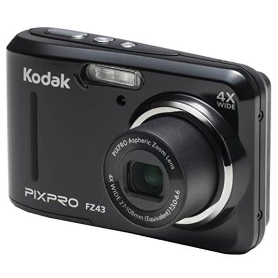 Kodak PIXPRO Friendly Zoom FZ43-BK 16MP Digital Camera with 4X Optical Zoom and 2.7" LCD Screen for $140