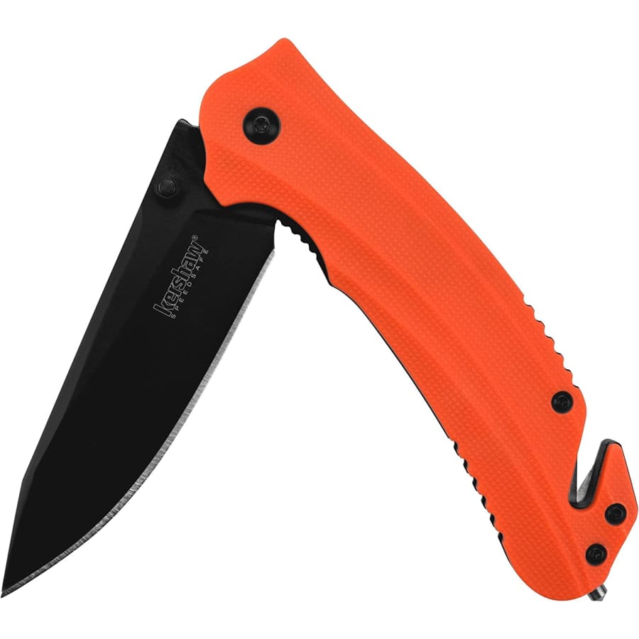 Kershaw Barricade Multifunction Rescue Pocket Knife for $25 Kershaw Barricade Multifunction Rescue Pocket Knife for $25