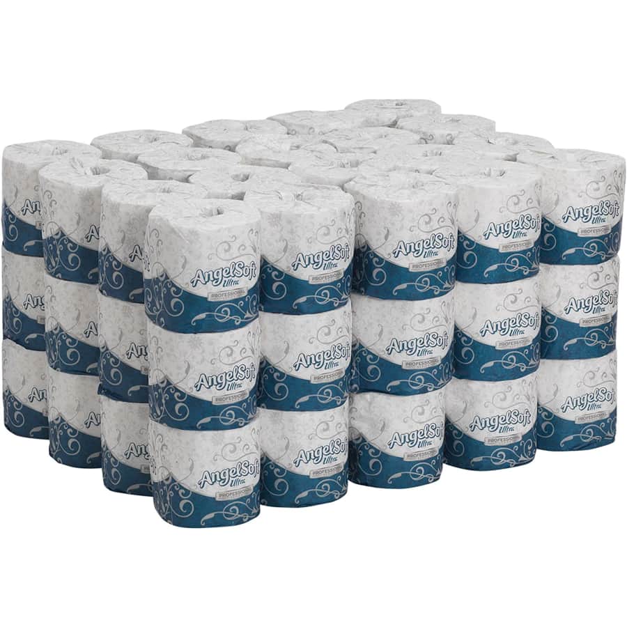 Georgia Pacific Angel Soft Ultra Professional Series 2-Ply Toilet Paper 60-Pack for $71