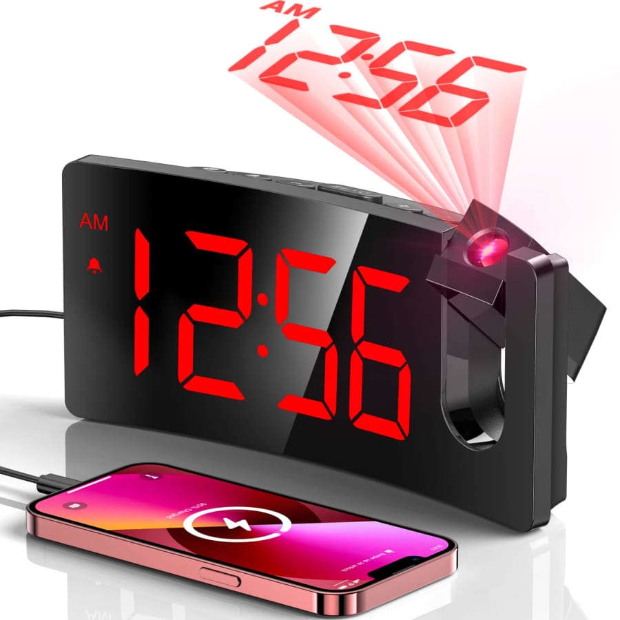 Projection Digital Alarm Clock for $17 Projection Digital Alarm Clock for $17
