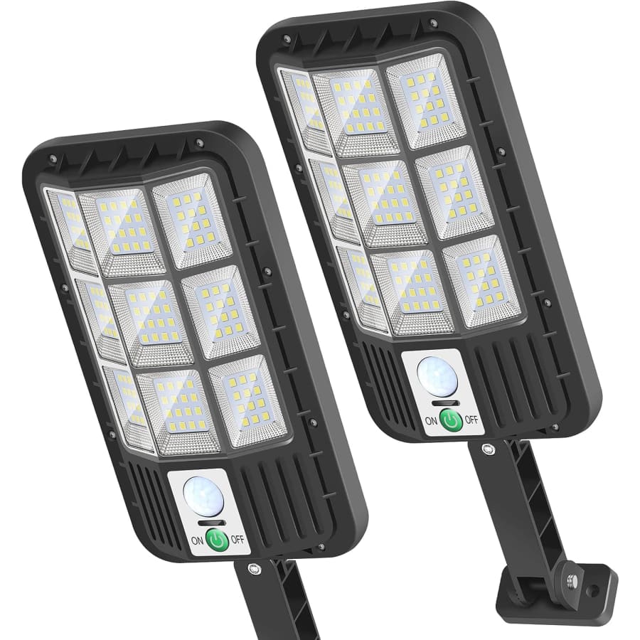 OKPRO Outdoor Motion Sensor Solar Light 2-Pack for $50