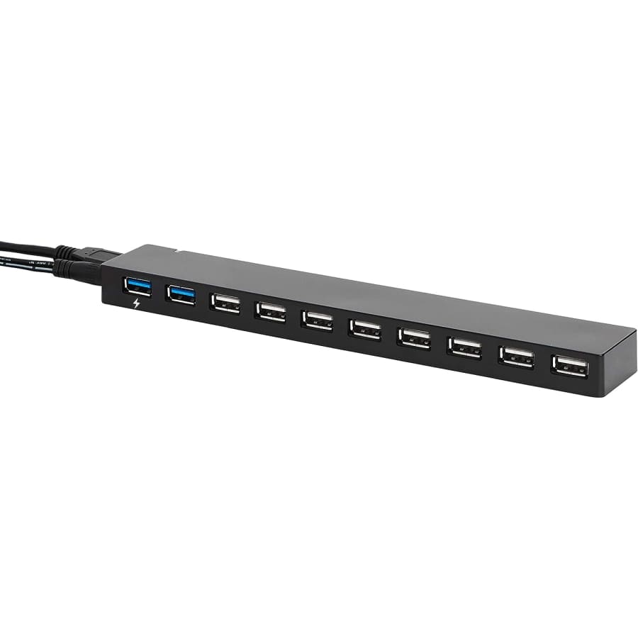 Amazon Basics USB 3.0 10 Port Hub for $24