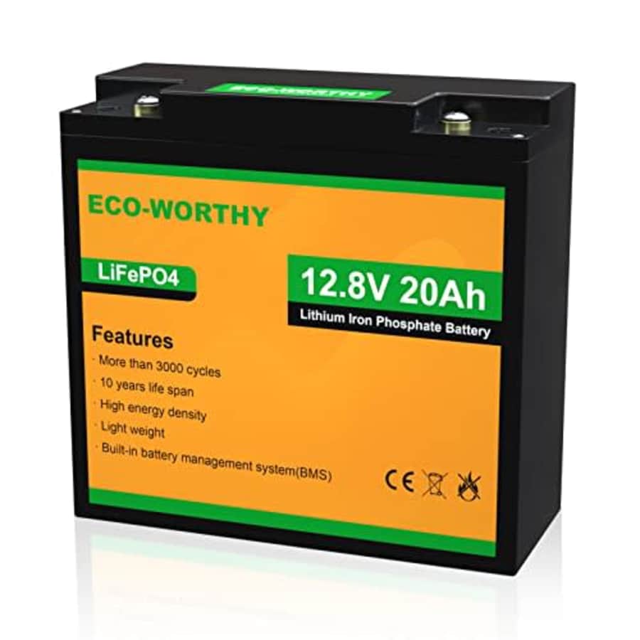 Eco-Worthy 12V 20Ah Lithium Battery for $50 Eco-Worthy 12V 20Ah Lithium Battery for $50