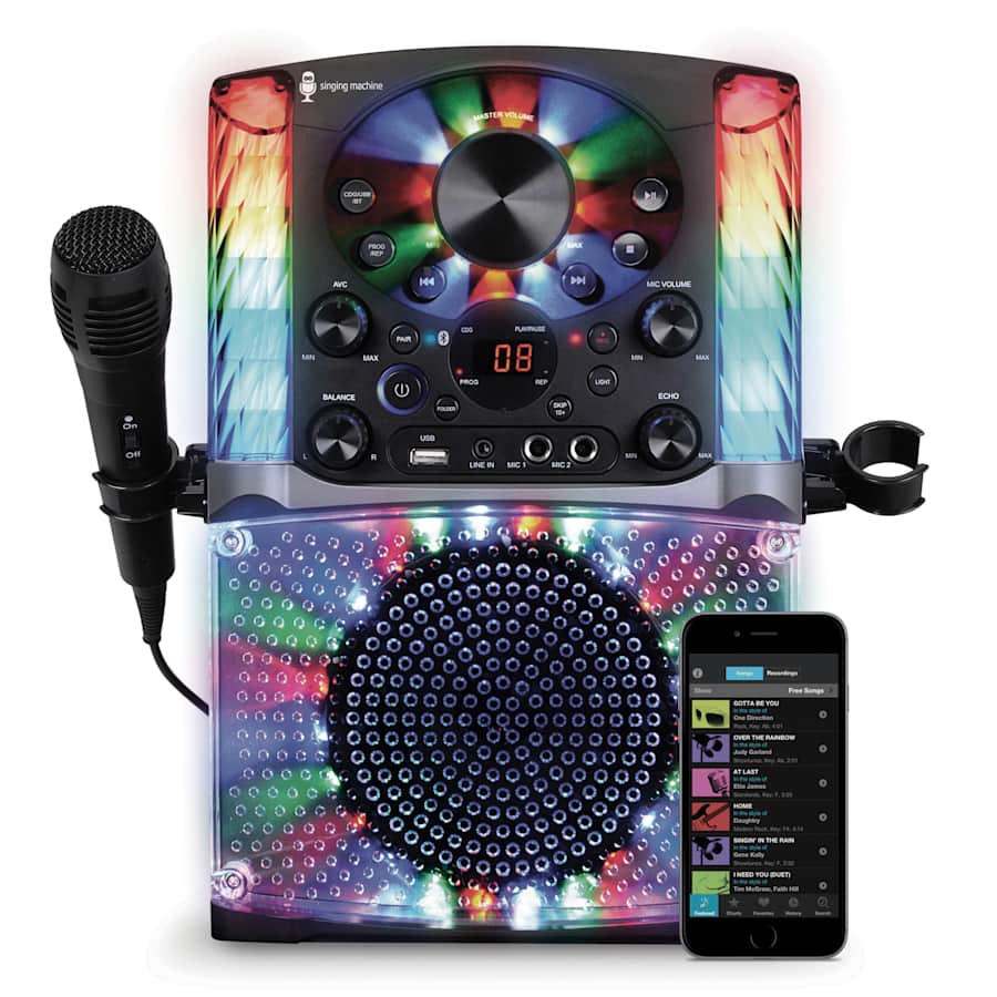 The Singing Machine Bluetooth CD+G Karaoke System for $49 The Singing Machine Bluetooth CD+G Karaoke System for $49