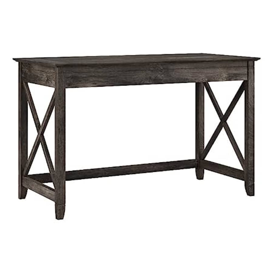 Bush Furniture Key West Writing Table for Home Office | Small Modern Farmhouse Desk, 48W, Dark Gray for $161