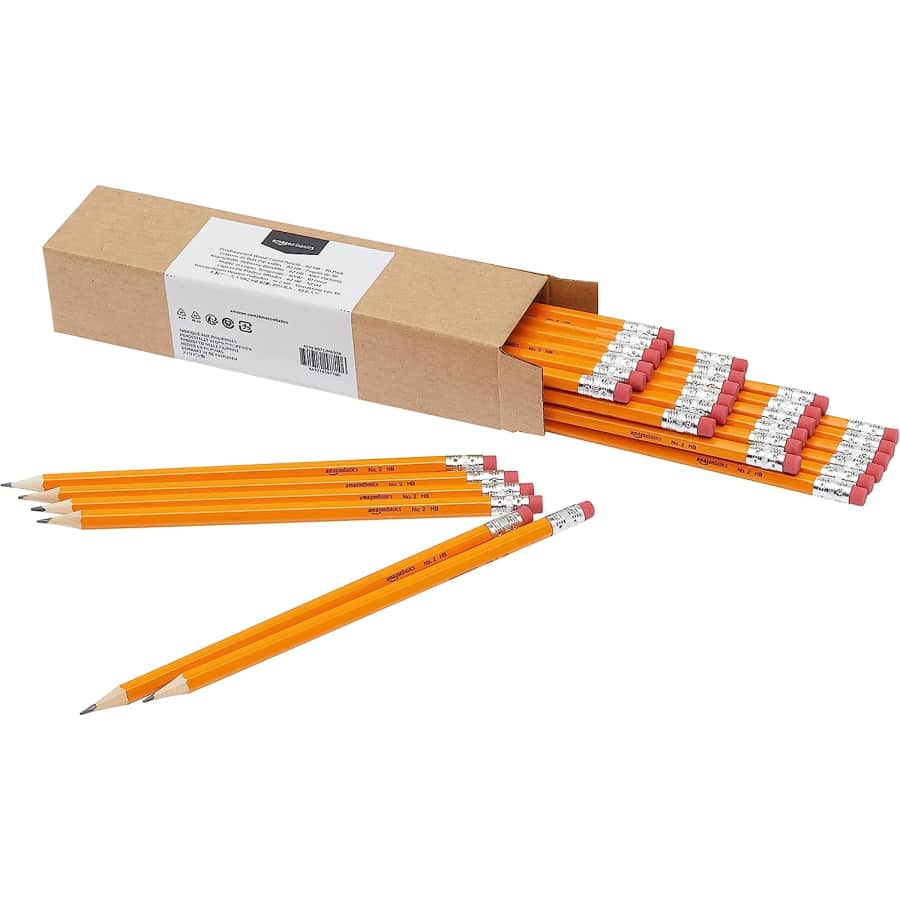 Amazon Basics #2 HB Woodcased Pencils 30-Pack for $1.89 via Sub & Save Amazon Basics #2 HB Woodcased Pencils 30-Pack for $1.89 via Sub & Save