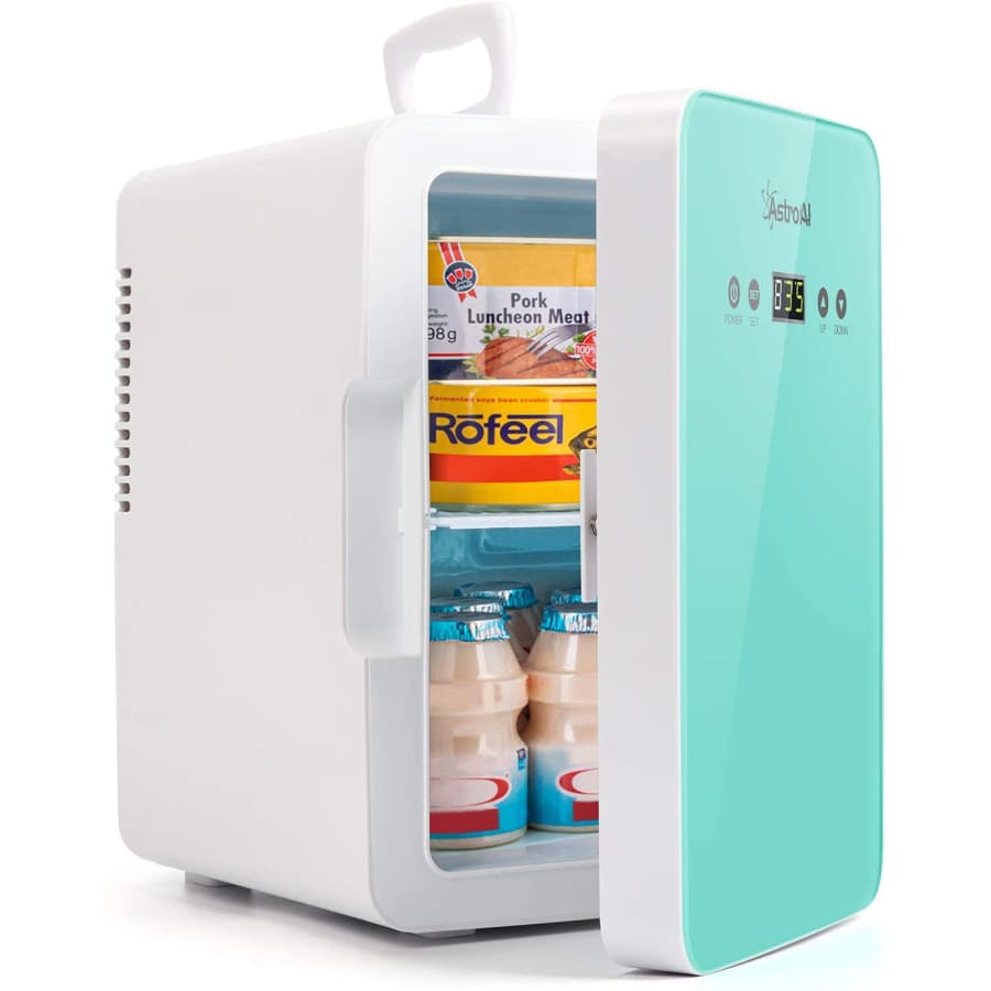 AstroAI 8-Can Portable Mini Fridge for $48 AstroAI 8-Can Portable Mini Fridge for $48