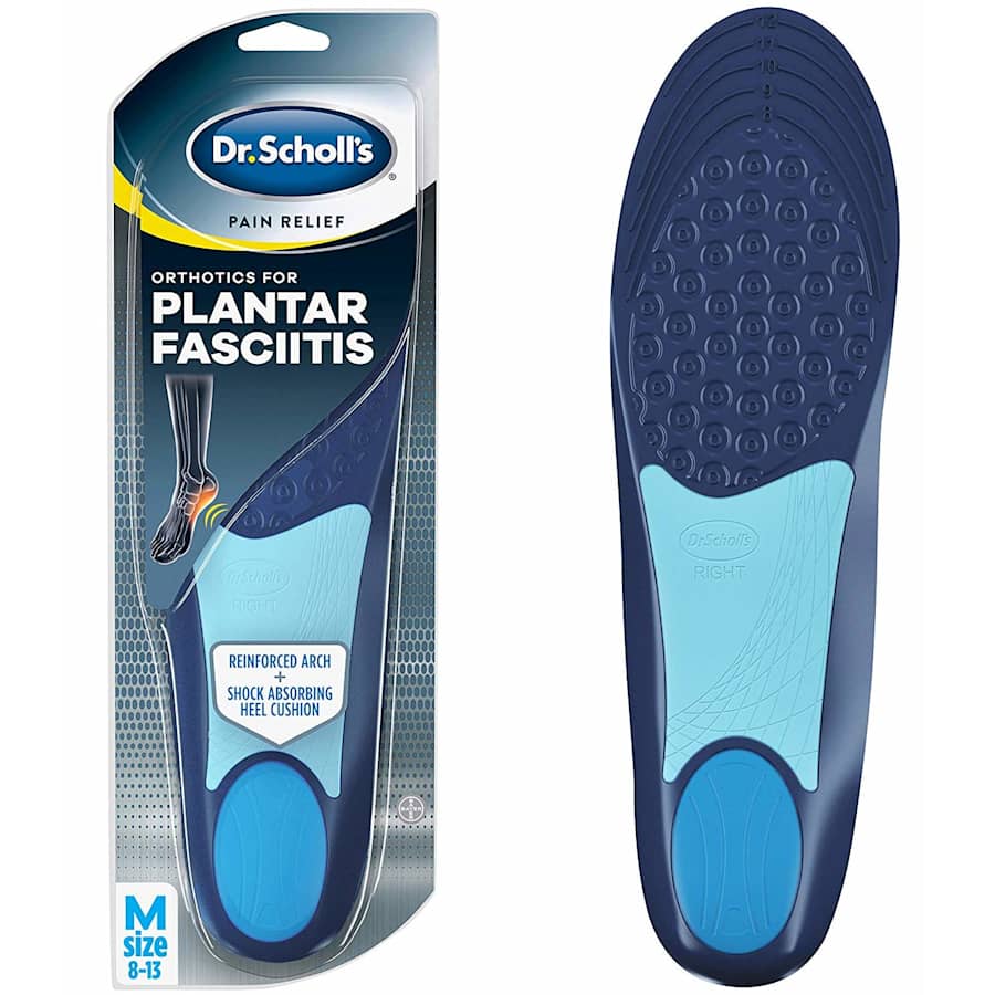 Dr. Scholl's Men's Plantar Fasciitis Orthotics for $10 Dr. Scholl's Men's Plantar Fasciitis Orthotics for $10