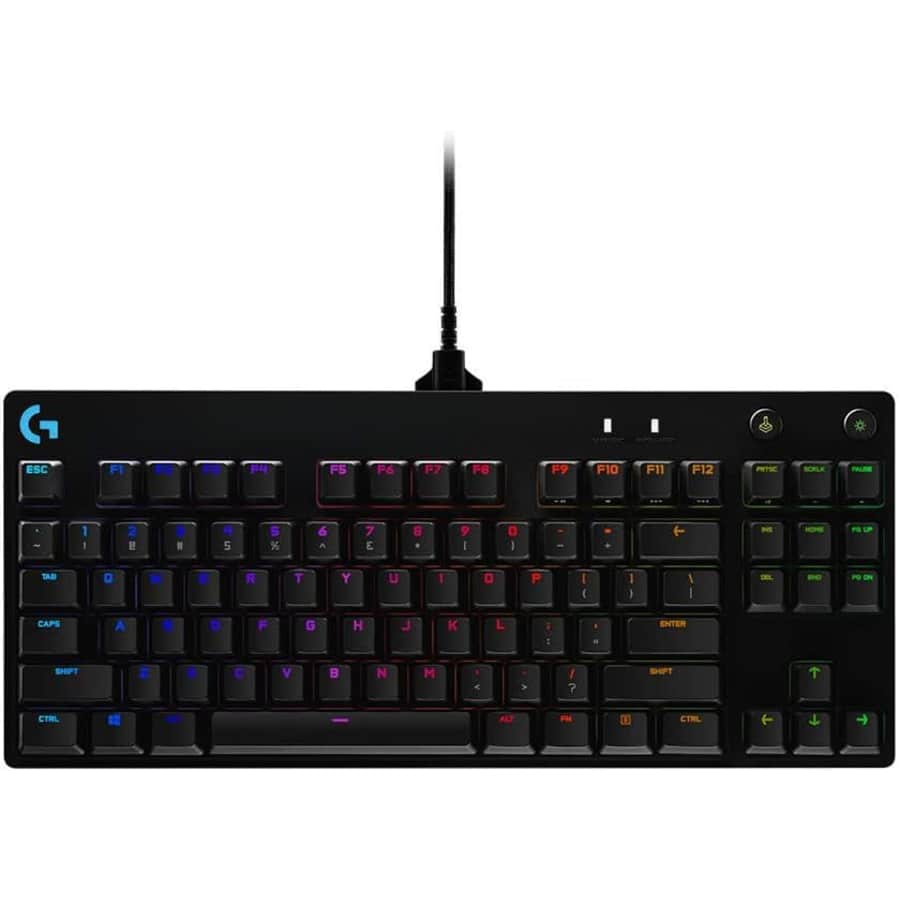Logitech G Pro TKL Wired Mechanical Gaming Keyboard for $86 Logitech G Pro TKL Wired Mechanical Gaming Keyboard for $86