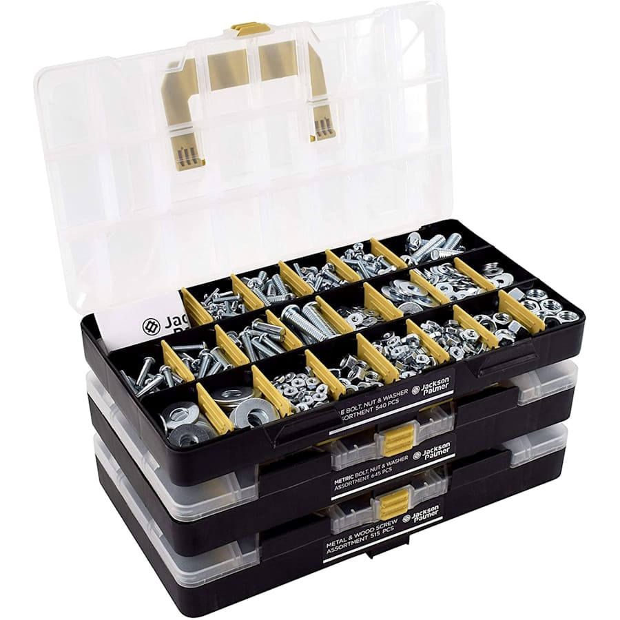 Jackson Palmer 1,700-Piece Hardware Assortment Kit for $39