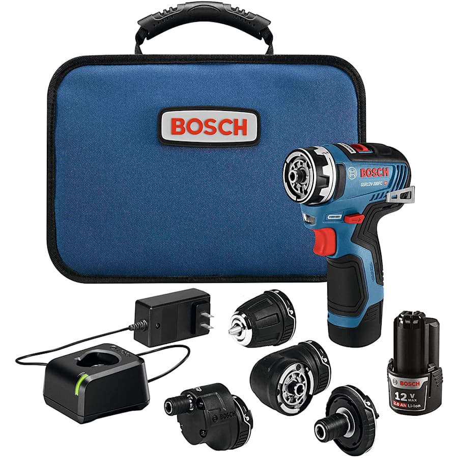 Bosch 12V Max. Brushless Flexiclick 5-In-1 Drill/Driver System for $149 Bosch 12V Max. Brushless Flexiclick 5-In-1 Drill/Driver System for $149