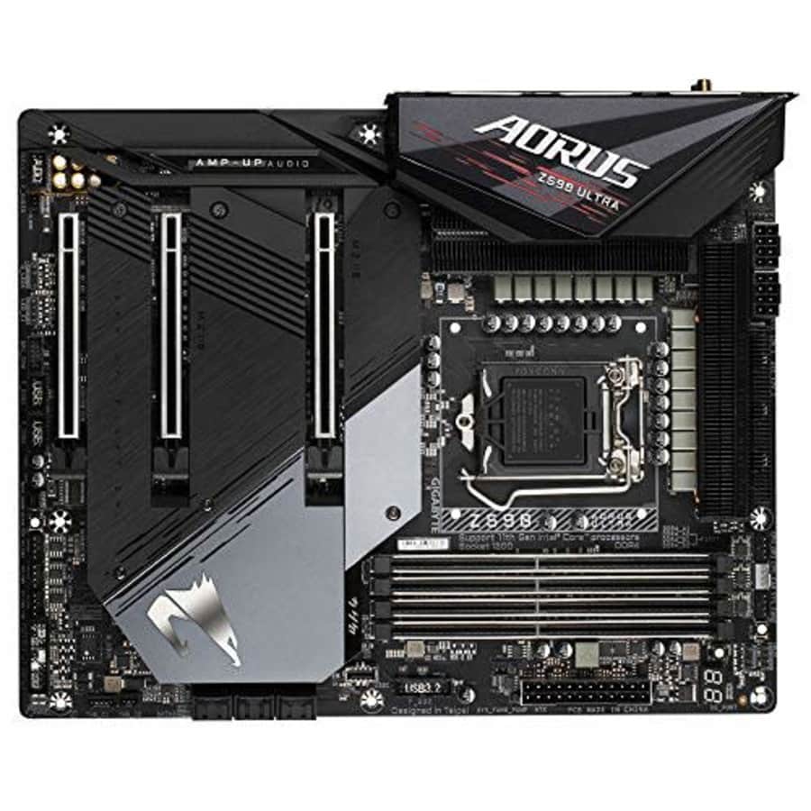 Gigabyte Aorus Ultra Durable Z590 AORUS ULTRA Desktop Motherboard - Intel Chipset - Socket LGA-1200 - Intel for $325