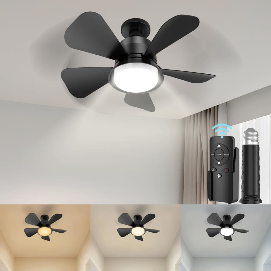 Zotuiee LED Ceiling Fan for $17 w/ Prime