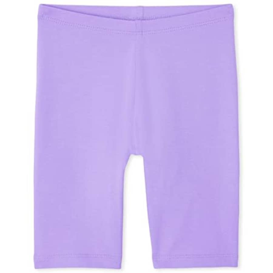 The Children's Place Single Girls Bike Shorts, Lacrosse Violet NEON, Small (5/6) for $5
