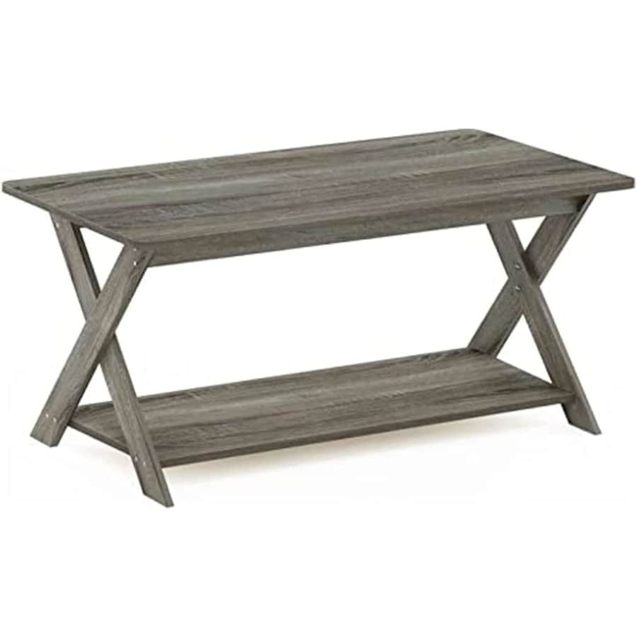 Furinno Simplistic Criss-Crossed Coffee Table for $40 Furinno Simplistic Criss-Crossed Coffee Table for $40