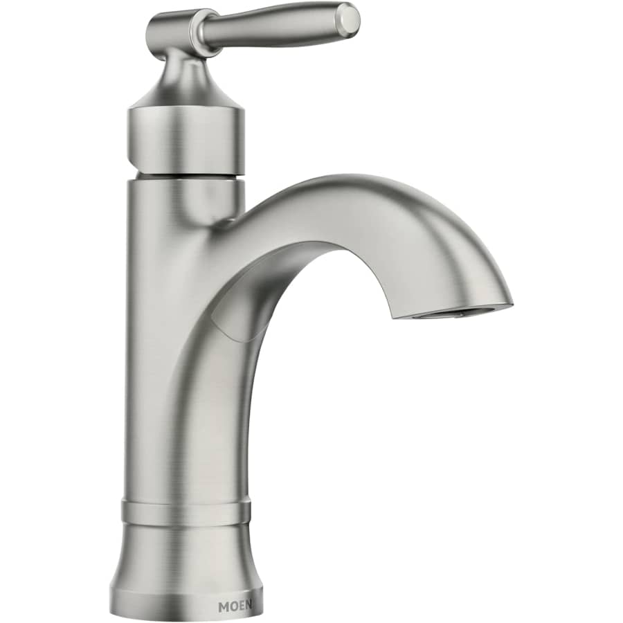 Moen Halle Spot Resist One-Handle Bathroom Sink Faucet for $50