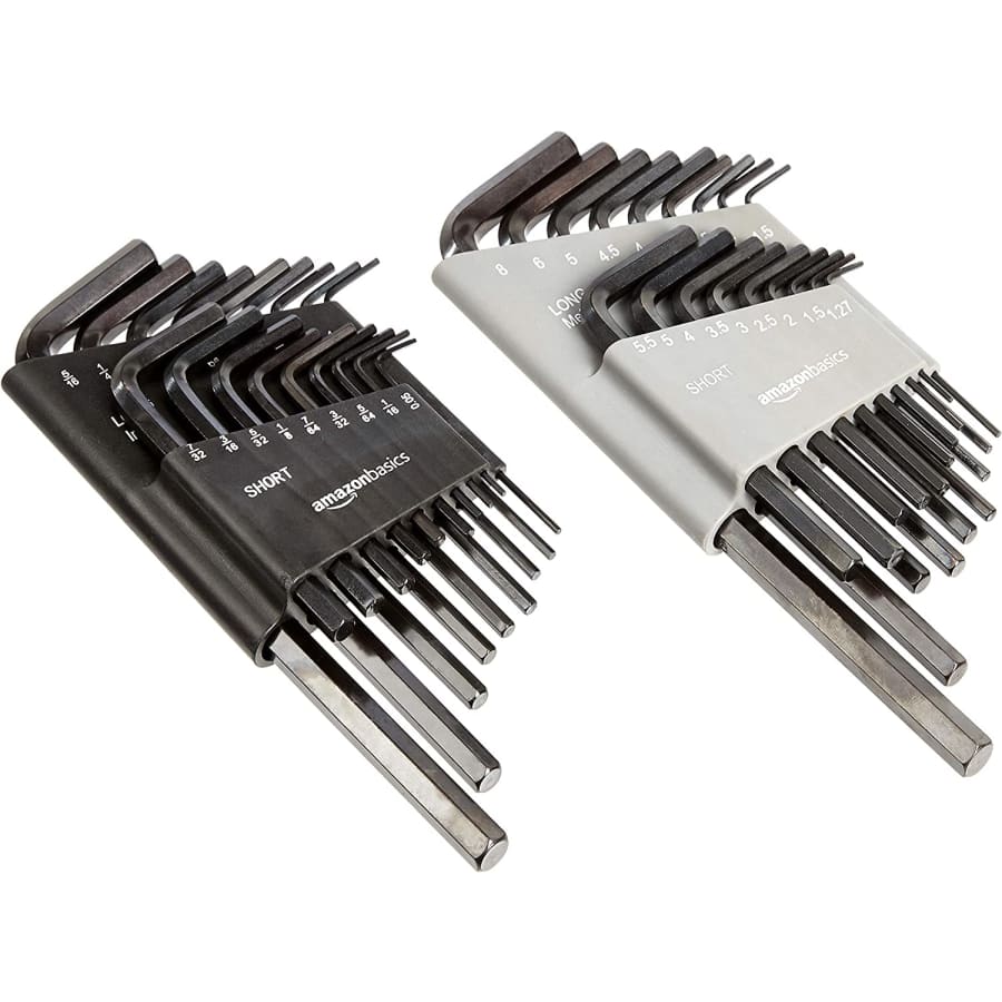 Amazon Basics 36-Piece Allen Wrench / Hex Key Set for $16 Amazon Basics 36-Piece Allen Wrench / Hex Key Set for $16