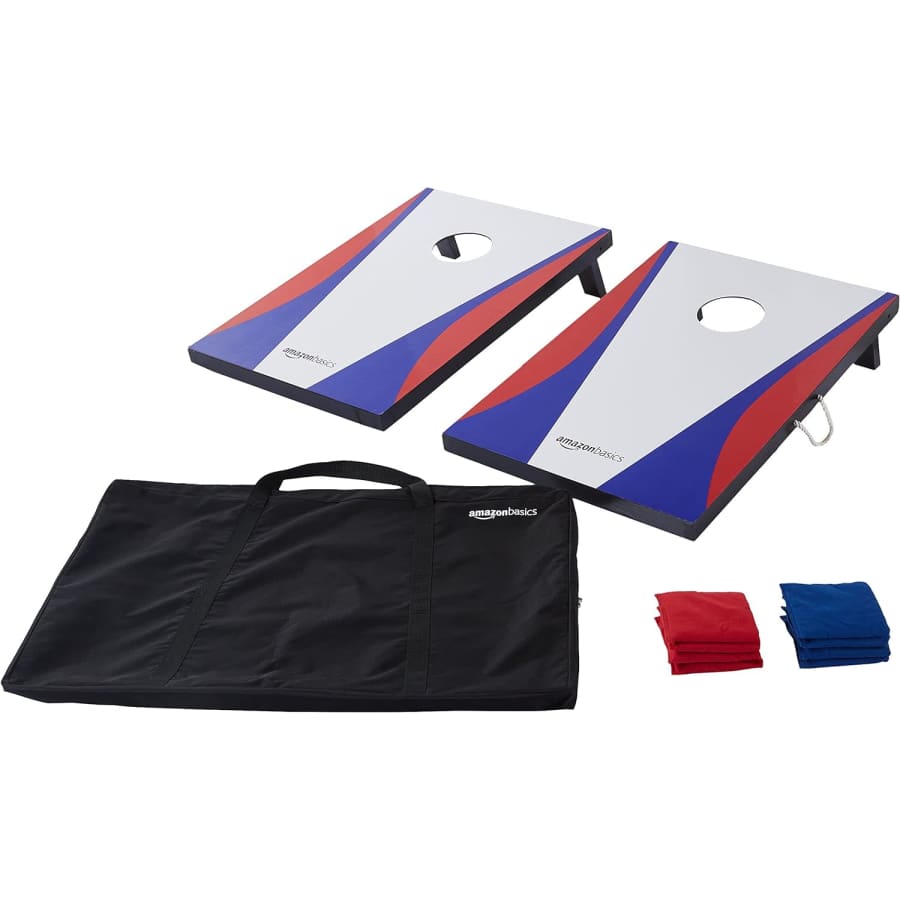 Amazon Basics Cornhole Set: $54.79