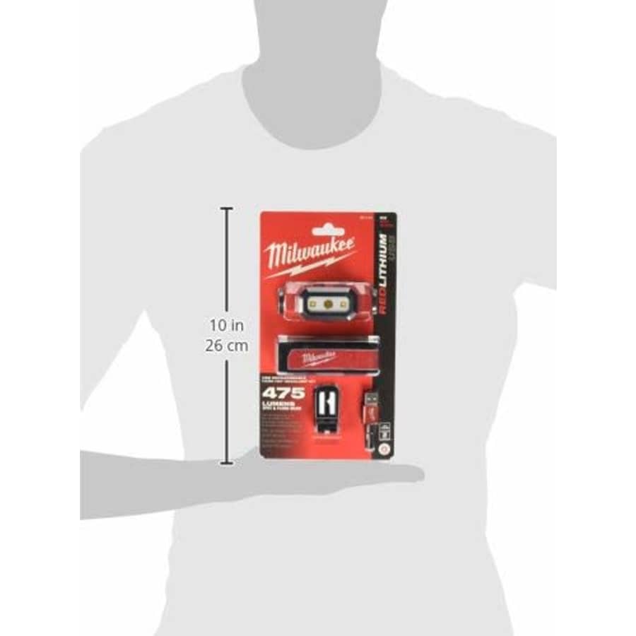 Milwaukee Electric Tools 2111-21 USB Rechargeable Headlamp, Red for $130