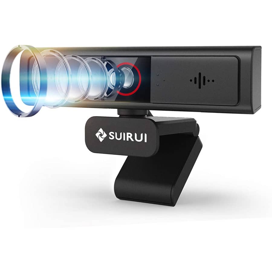 Suirui USB Webcam with Microphone for $16