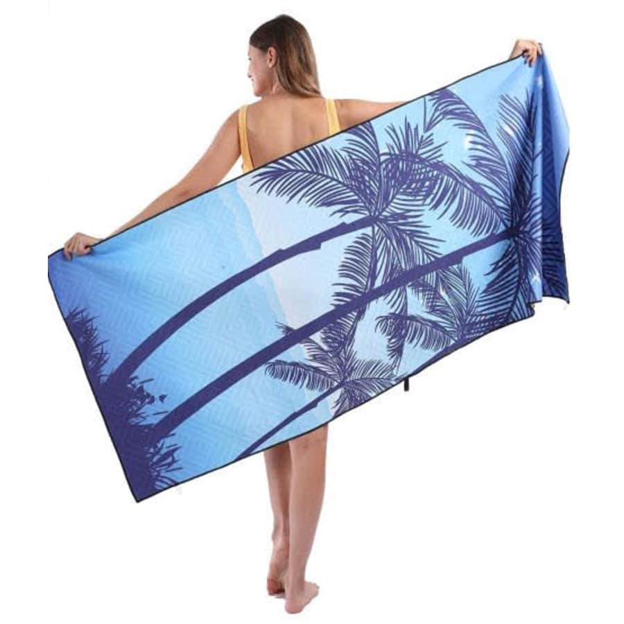 Extra Long Sand-Proof Microfiber Beach Towel for $8 Extra Long Sand-Proof Microfiber Beach Towel for $8