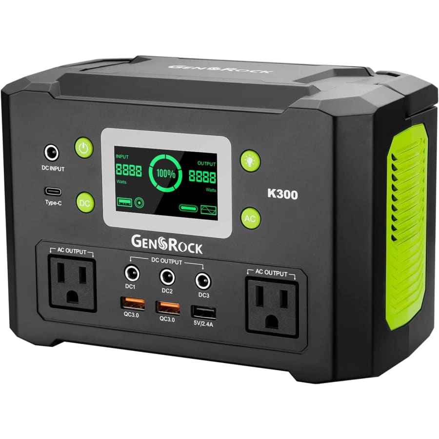 Gensrock 300W Portable Power Station for $133 Gensrock 300W Portable Power Station for $133