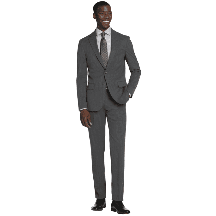 Jos. A. Bank Men's Slim Fit Stripe Suit for $100 Jos. A. Bank Men's Slim Fit Stripe Suit for $100