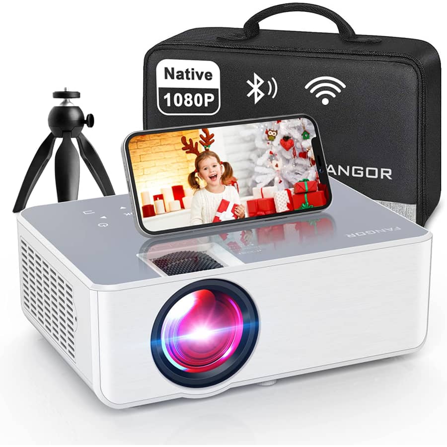 Fangor 1080p HD WiFi Bluetooth Projector for $140 Fangor 1080p HD WiFi Bluetooth Projector for $140