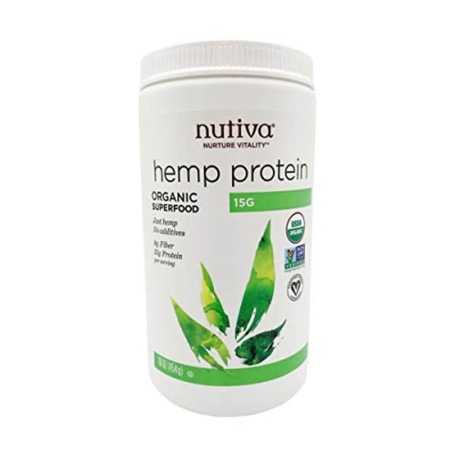 Nutiva Organic Cold-Pressed Hemp Seed Protein Powder, 15G Protein, 16 Ounce for $24 Nutiva Organic Cold-Pressed Hemp Seed Protein Powder, 15G Protein, 16 Ounce for $24