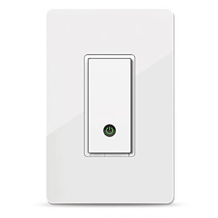 Wemo Light Switch, WiFi enabled, Works with Alexa and the Google Assistant (F7C030fc) for $110 Wemo Light Switch, WiFi enabled, Works with Alexa and the Google Assistant (F7C030fc) for $110