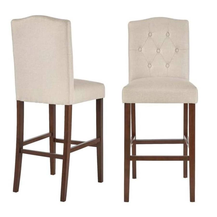 StyleWell Beckridge Upholstered Bar Stool 2-Pack for $151