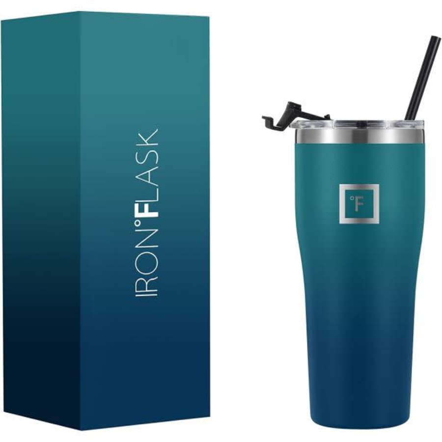 Iron Flask 24-oz. Double Walled Stainless Steel Tumbler for $8