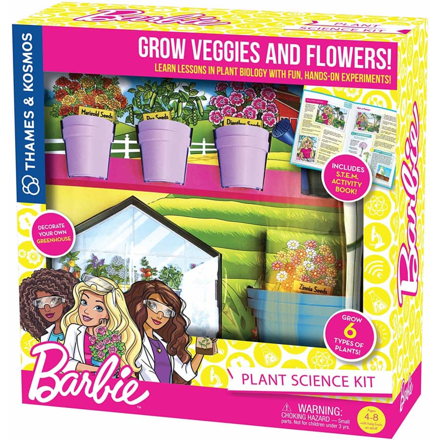 Thames & Kosmos Barbie Plant Science Kit for $16