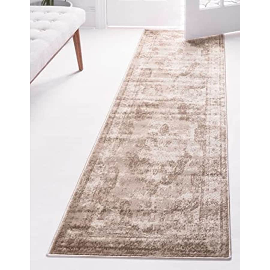 Unique Loom Sofia Collection Area Rug - Salle Garnier (2' x 8' Runner, Beige/ Ivory) for $44 Unique Loom Sofia Collection Area Rug - Salle Garnier (2' x 8' Runner, Beige/ Ivory) for $44