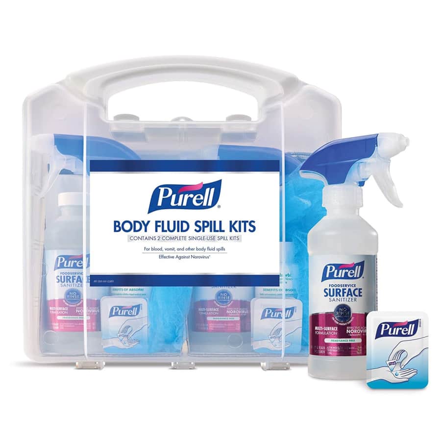 Purell Body Fluid Spill Kit for $70 Purell Body Fluid Spill Kit for $70