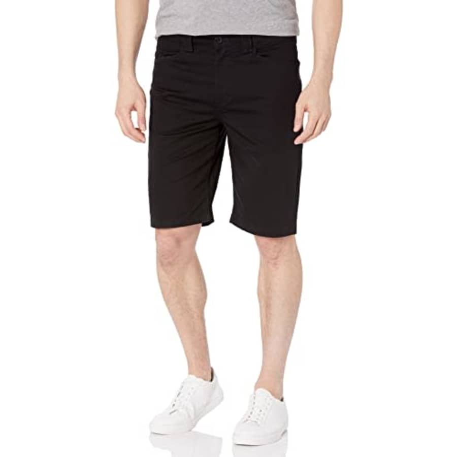 Element Men's Sawyer Wk 5 Pocket Walk Shorts, Flint Black, 31 for $42
