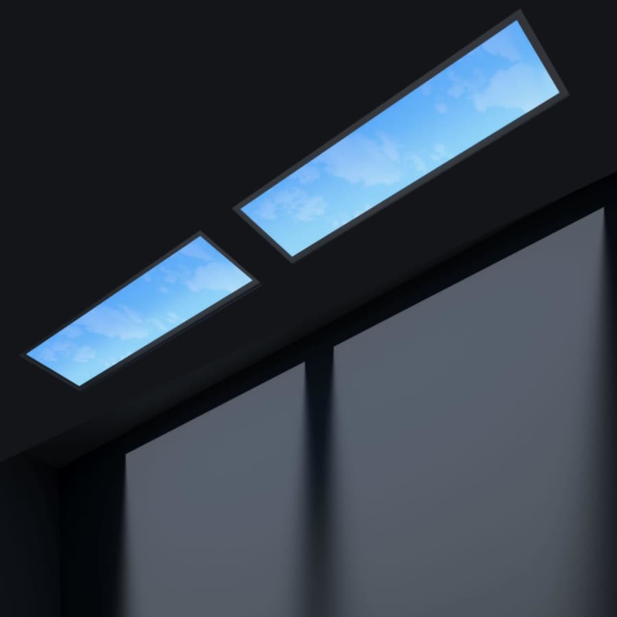 1x4-Foot 50W LED Sky Panel Light 2-Pack for $35