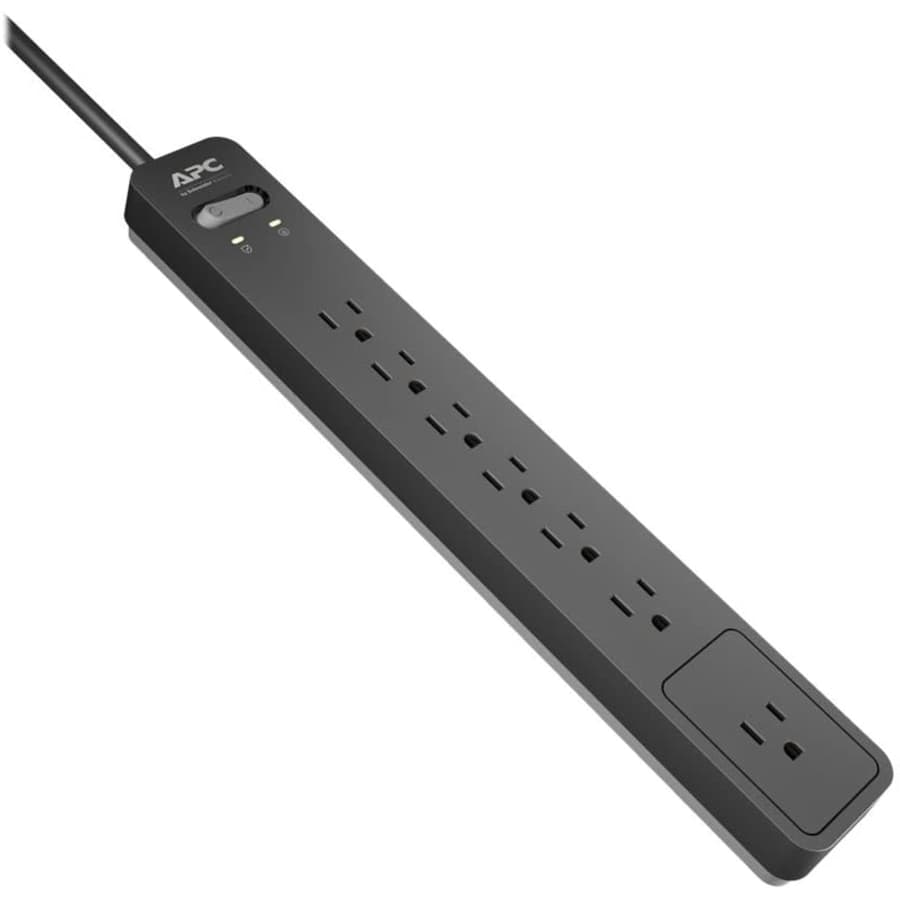 APC SurgeArrest 7-Outlet Surge Protector for $18 APC SurgeArrest 7-Outlet Surge Protector for $18
